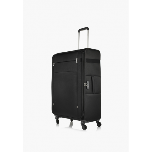 Soft Suitcase Samsonite Citybeat Spinner 78 EXP Large Black