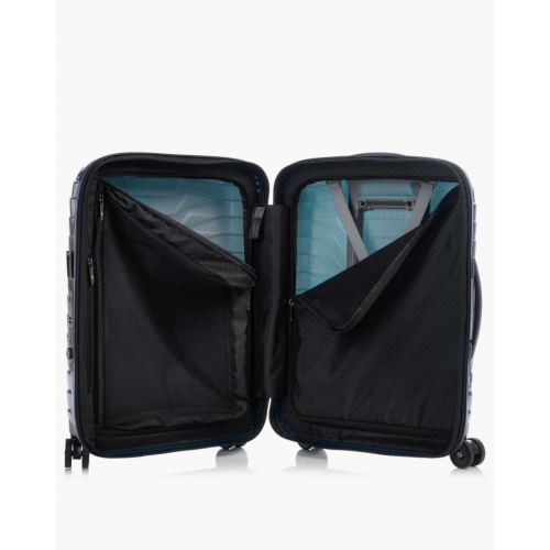 Βαλίτσα Σκληρή Καμπίνας Samsonite Proxis Spinner 55 EXP  Petrol Blue