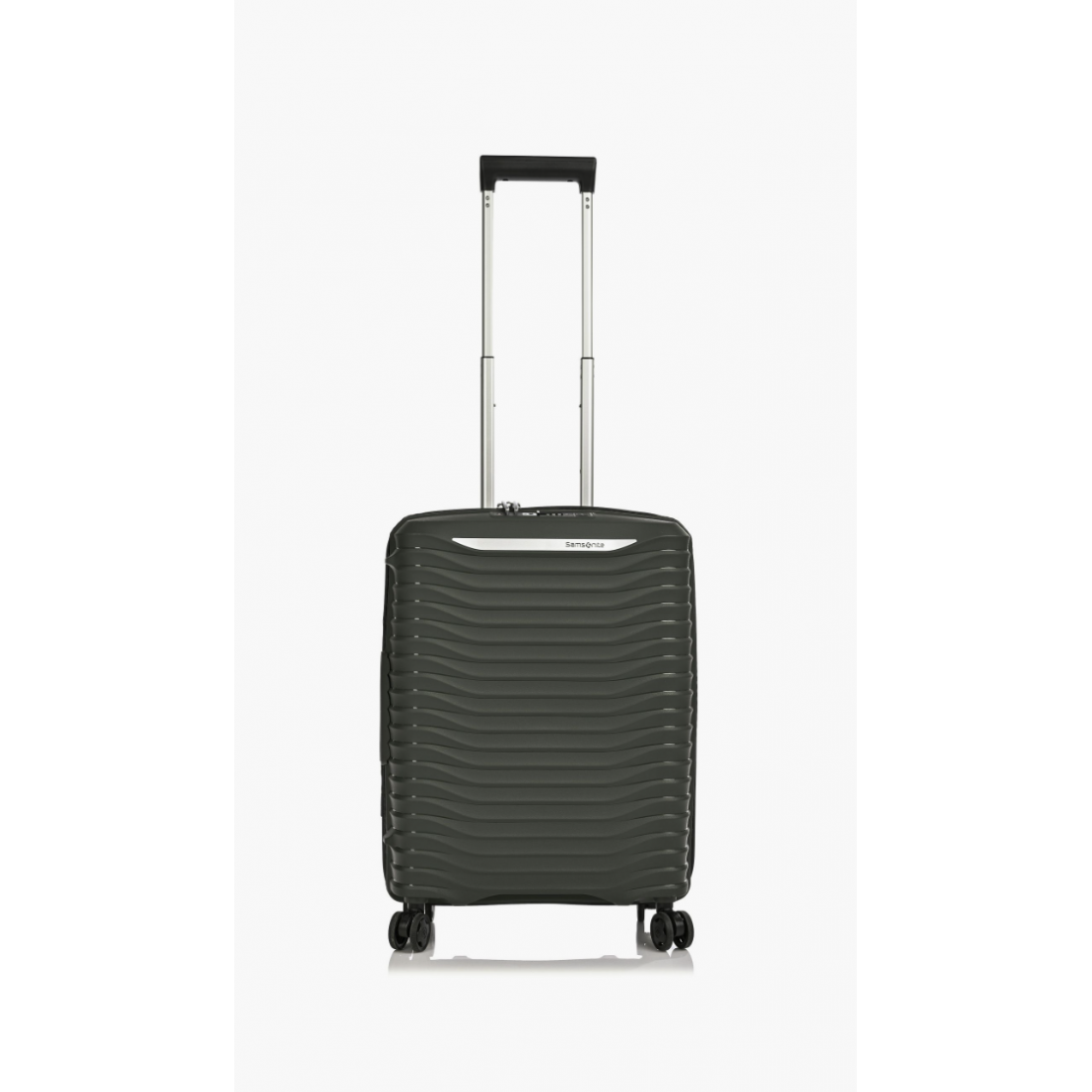 Βαλίτσα Σκληρή Καμπίνας Samsonite Upscape Spinner 55 EXP Cabin Size Λαδί