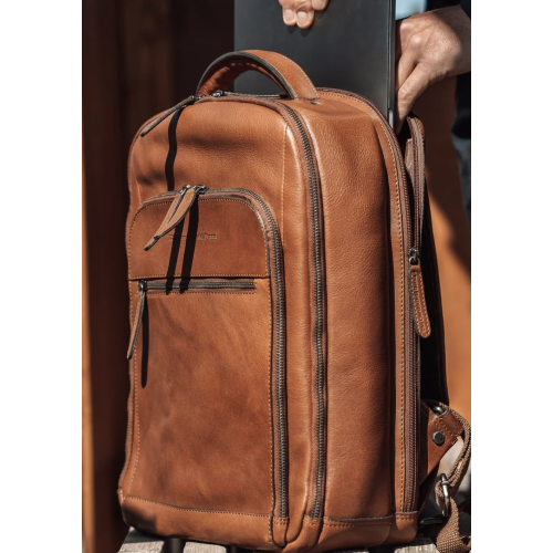 Leather Backpack The Chesterfield Brand Tokyo Tan C58.030131