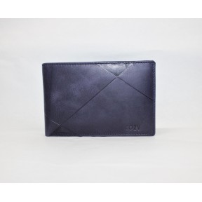 Leather Wallet Blue Cozy