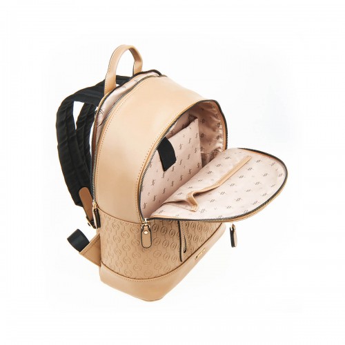 Backpack Verde 16-7338 Beige