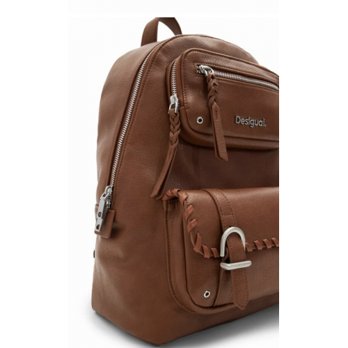 Desigual Backpack Tan 24SAKP076064U