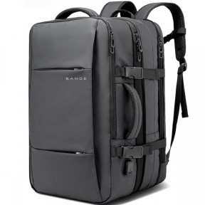 Σακίδιο Πλα΄της Bange Laptop Backpack 17.3 1908D Γκρί