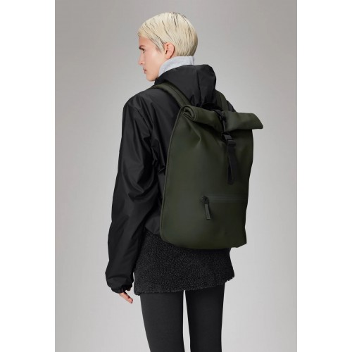 Σακίδιο Πλάτης Rains Rolltop Rucksack 13320/03 Λαδί