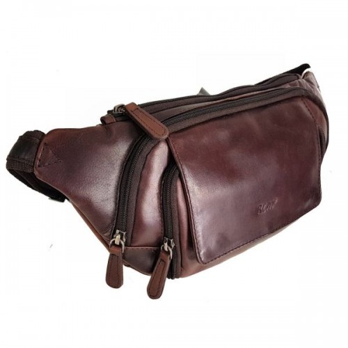 copy of Leather Waist Bag Black RCM