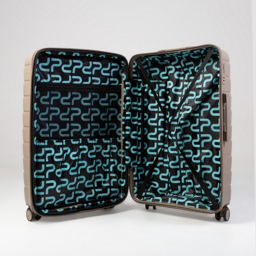 Βαλίτσα Σκληρή Μεγάλο Paulter 1024-76-102 Μπέζ