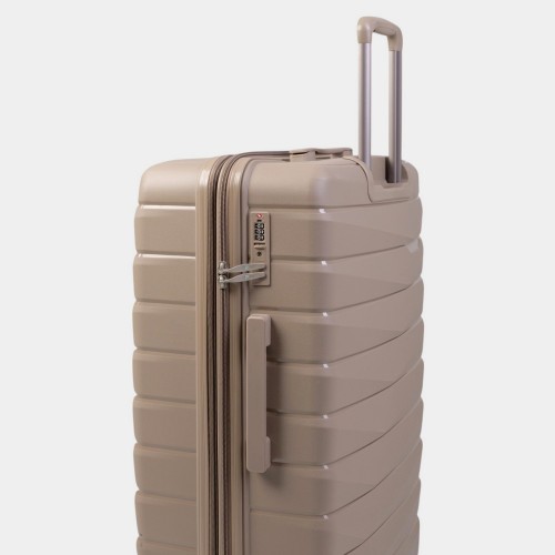 Βαλίτσα Σκληρή Μεγάλο Paulter 1024-76-102 Μπέζ