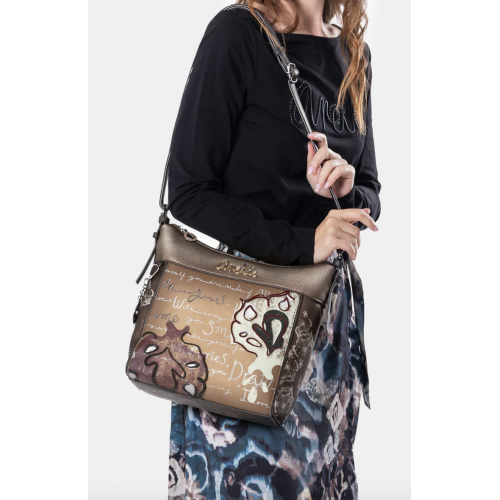 Τσάντα Ώμου-Χιαστί Manifesto Anekke 41713-007