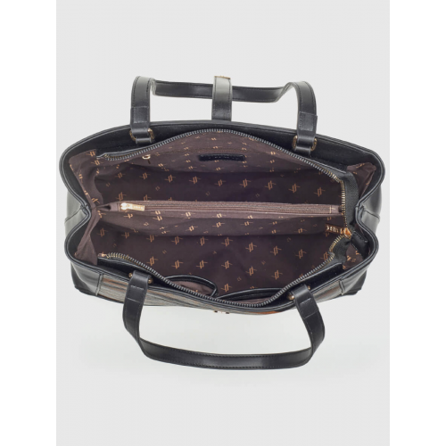 Τσάντα Χειρός-Ώμου Verde 16-8324 Animal Print Μαύρο