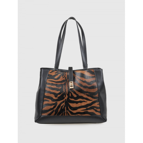 copy of Τσάντα Χειρός-Ώμου Verde 16-8324 Animal Print Μαύρο