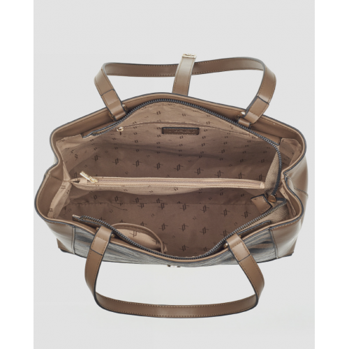 copy of Τσάντα Χειρός-Ώμου Verde 16-8324 Animal Print Μαύρο