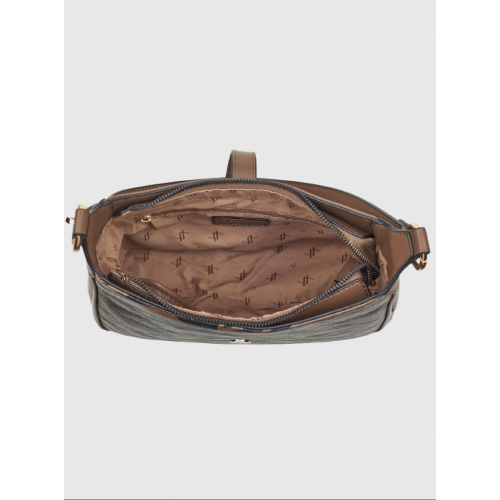 Τσάντα Χειρός-Ώμου Verde 16-8325 Animal Print Καφέ