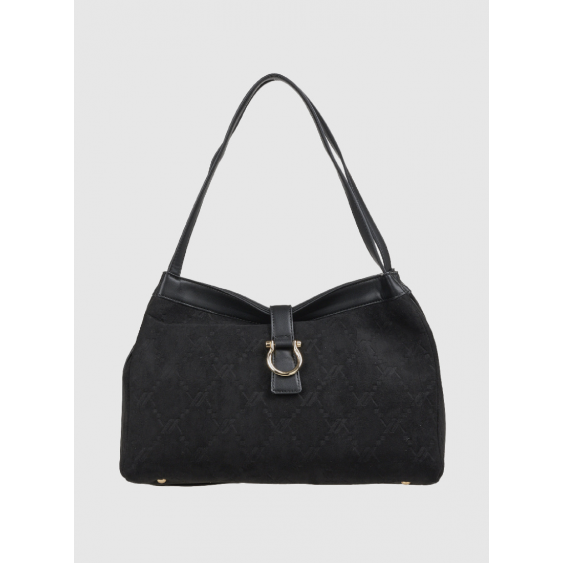 Τσάντα Χειρός-Ώμου Verde 16-8260 Μαύρο