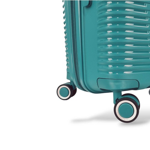 Σκληρές Βαλίτσες Πολυπροπυλένιο με Επέκταση Μεγάλη-Μεσαία-Μικρή RAIN RB8018-set3 Μαύρο