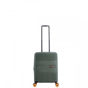 Βαλίτσα Σκληρή Καμπίνας Discovery Trails 55cm DL02HO.49.11 Λαδί