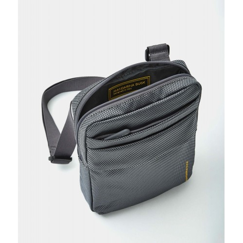 Τσαντάκι Ώμου-Χιαστί Mandarina Duck Zephyr P10OTT01-29U-TU Ανθρακί Γκρί