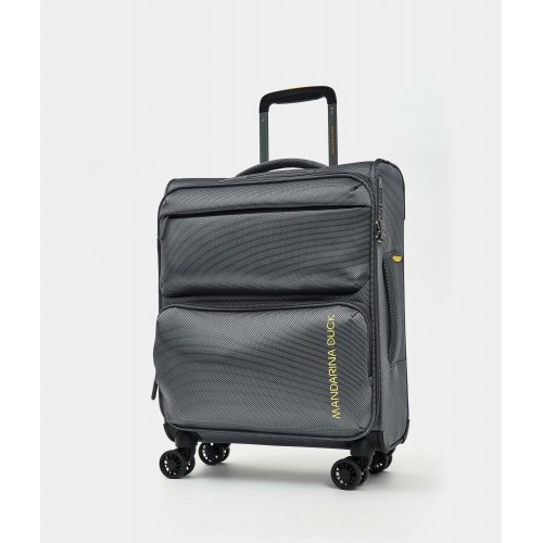 Βαλίτσα Καμπίνας Zephyr Soft Trolley Cabin Mandarina Duck P10OTV01-29U-TU Ανθρακί Γκρί