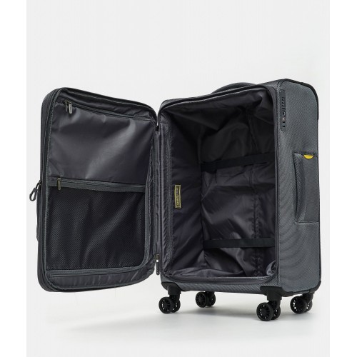 Βαλίτσα Καμπίνας Zephyr Soft Trolley Cabin Mandarina Duck P10OTV01-29U-TU Ανθρακί Γκρί