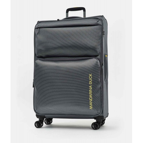 Βαλίτσα Μεγάλο Μέγεθος Zephyr Mandarina Duck P10OTV04-29U-TU Ανθρακί Γκρί