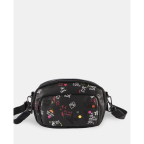 Τσάντα Ώμου-Χιαστί Pepe Moll 261232 Μαύρο