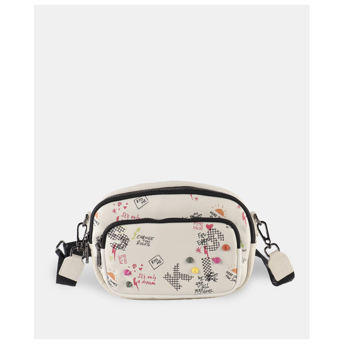 Τσάντα Ώμου-Χιαστί Pepe Moll 261232 Λευκό