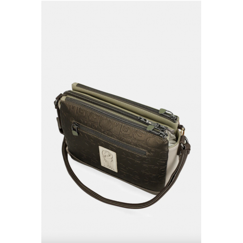 Τσάντα Ώμου-Χιαστί Amphora Anekke 42713-184