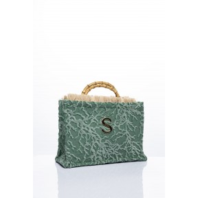 Χειροποίητη Tote Τσάντα Sorena Esmeralda Medium Tote Bag SBMT-0030-0021