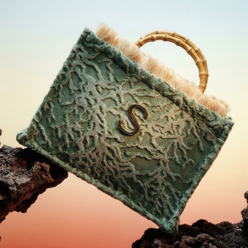 Χειροποίητη Tote Τσάντα Sorena Esmeralda Medium Tote Bag SBMT-0030-0021