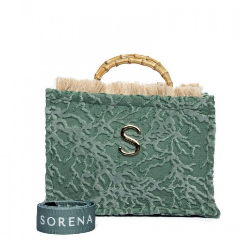 Χειροποίητη Tote Τσάντα Sorena Esmeralda Medium Tote Bag SBMT-0030-0021