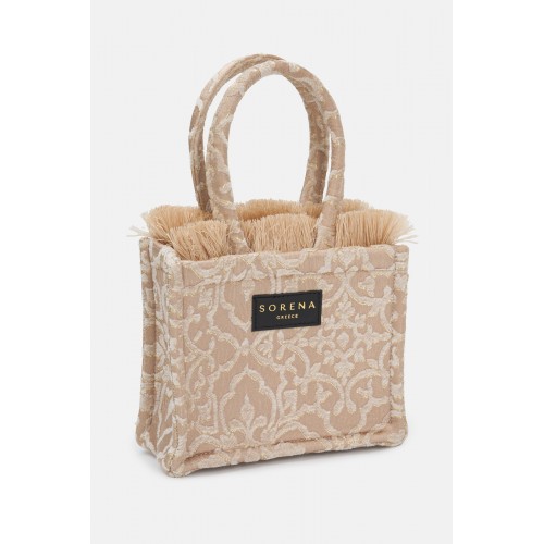 Χειροποίητο Τσαντάκι Sorena Theros Mini Tote Bag SBST-0029-M0013