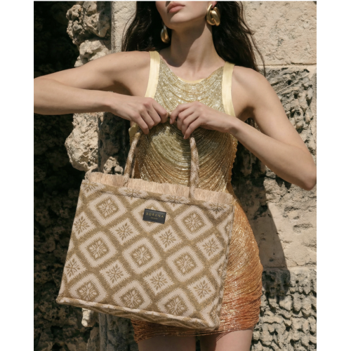 Χειροποίητη Tote Τσάντα Sorena Arhontissa Large SBLT-0041-M001