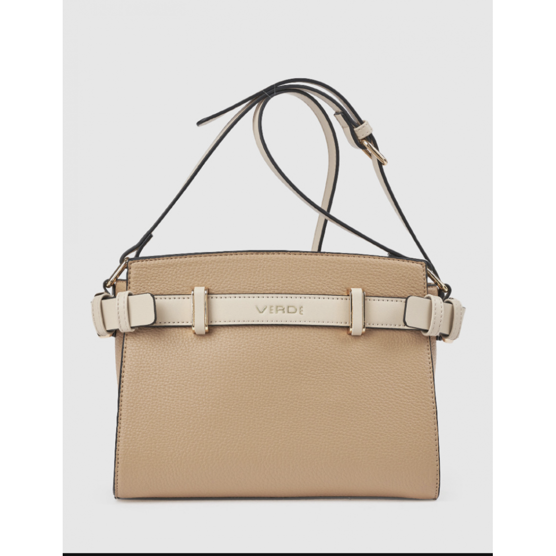 Τσάντα Ώμου-Χιαστί Μπέζ 16-8567 Verde