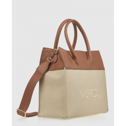 Τσάντα Χειρός-Ώμου Κάμελ 16-8383 Verde