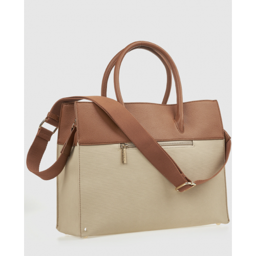 Τσάντα Χειρός-Ώμου Κάμελ 16-8383 Verde