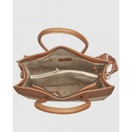 Τσάντα Χειρός-Ώμου Κάμελ 16-8383 Verde