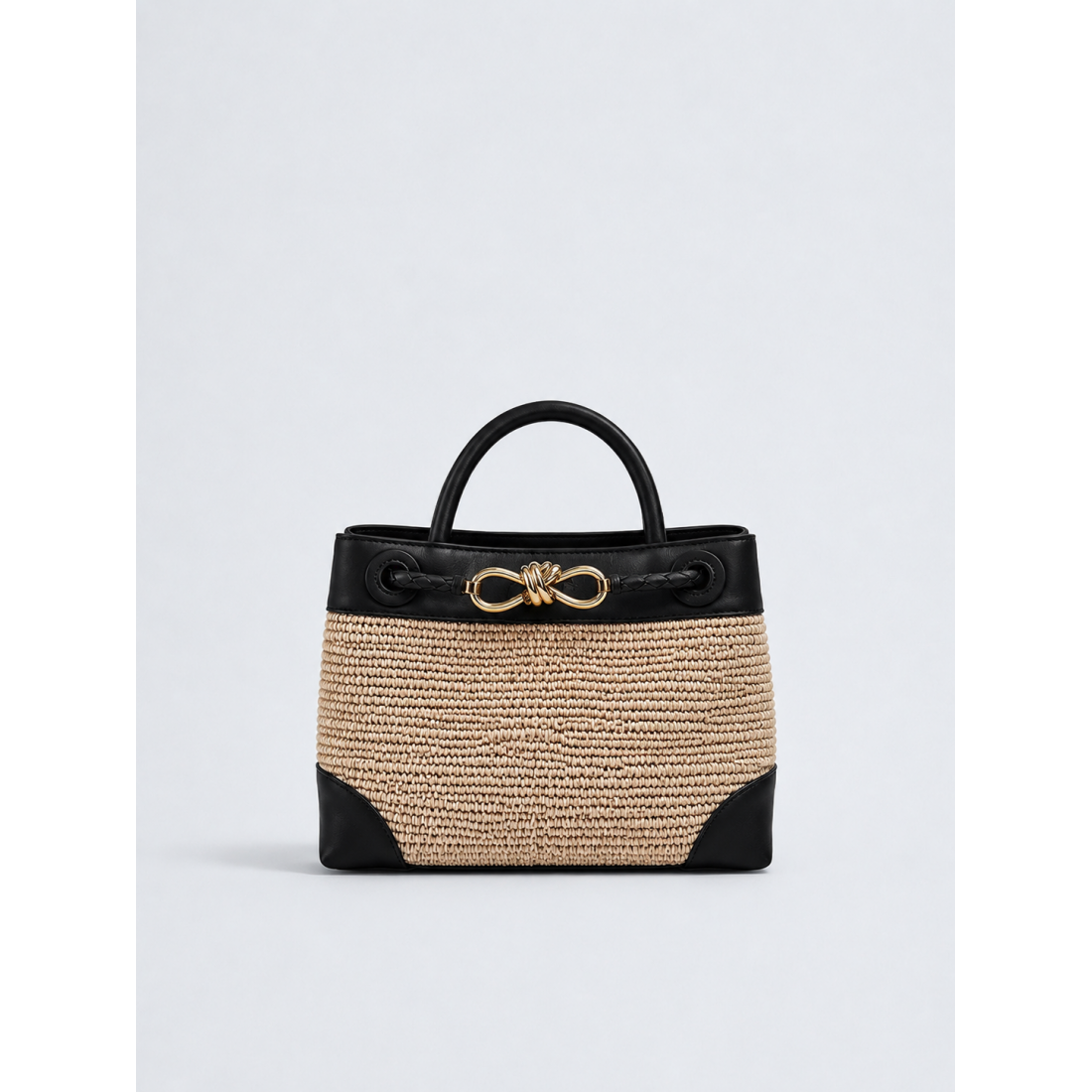Δερμάτινη Τσάντα Χειρός-Ώμου Alina J&A BAGS Collection Μαύρο