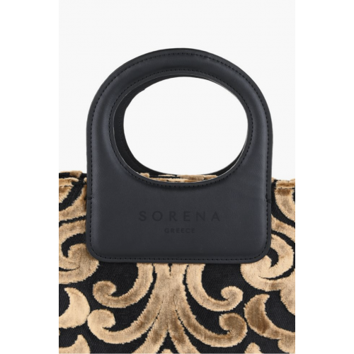 Χειροποίητο Tote Τσαντάκι Sorena Cassandra Mini Statement Top-Handle SBSS-0081-M002